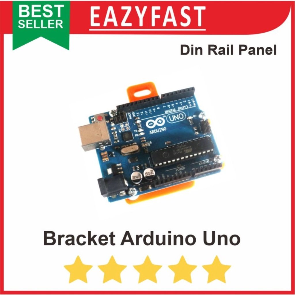 Bracket Dudukan Modul Arduino Uno Module MCB Din Rail Rel Panel ...