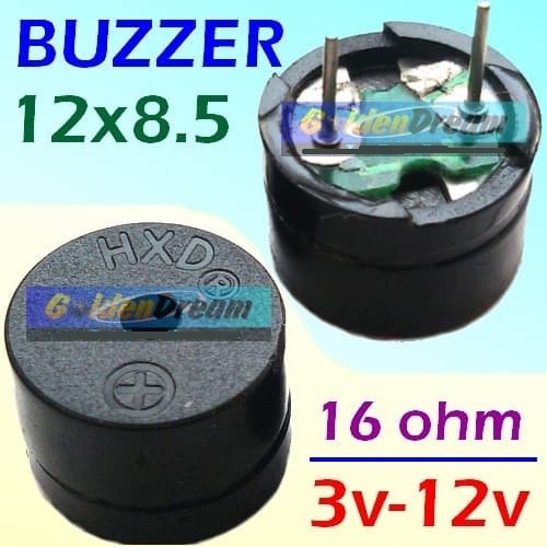 Arduino Bepper Buzzer Buzz Pasif Passive 5V Mini Suara Beep Beeper Speaker Arduino ...