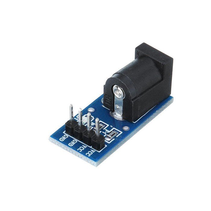 DC-005 Socket DC Female 5.5mm to PCB Pin Header Jack Arduino PSU Board ...