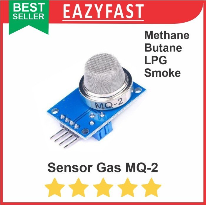 Air Sensor Asap Modul Sensor GAS LPG Asap MQ-2 Detector MQ2 Sensor Arduino Raspberry ...