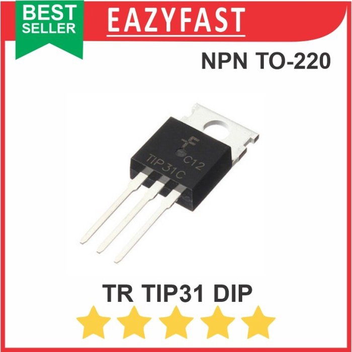 Transistor TIP31 TIP31C TIP 31 C NPN Final Power Driver Switch TO-220 ...