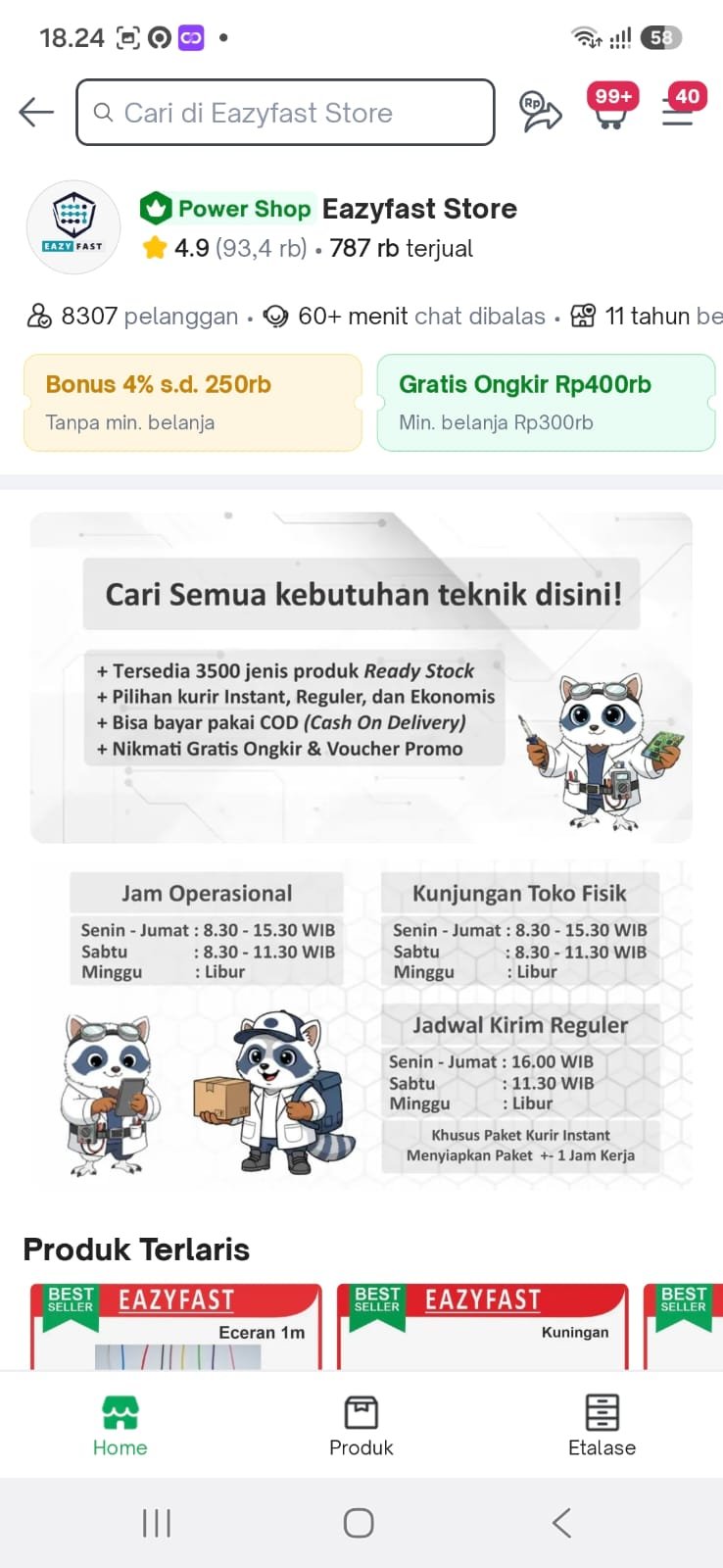 Tokopedia Store