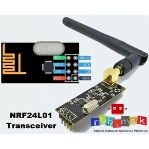NRF24L01 PA LNA 2.4Ghz Wireless Radio Tranceiver Long Range 1km Antena - Image 4