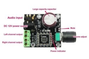 Kit Modul Ampli Mini 15W PAM8610 Amplifier HiFi Stereo PAM 8610 Volume - Image 3