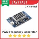 2 Channel PWM Generator Wave Signal Pulse Width Frequency Duty Cycle