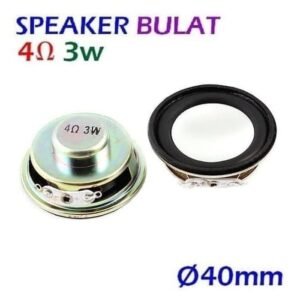 Speaker 40mm 3W 4Ohm Bulat Audio utk Amplifier Ampli mini PAM PAM8403 - Image 2