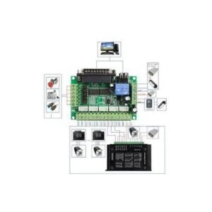 Paralel DB25 Mach3 Mach 3 5 Axis CNC Controller Breakout Board BoB - Image 4