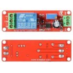 Delay Relay Timer Switch Adjustable Module NE555 555 12V Red Board - Image 2