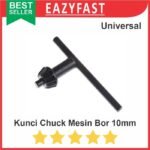 Kunci Chuck 10mm Kepala Mesin Bor Tangan Duduk Collet 10 mm