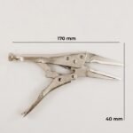 Tang Jepit Capit Buaya Long Clamp Klem Grip Lock Locking 6.5 Inch 6.5" - Image 2