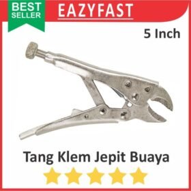 Tang Jepit Capit Buaya Clamp Klem Grip Lock Locking Catok 5 Inch 5"