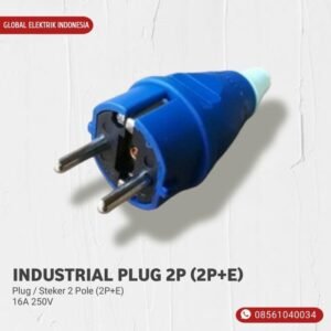 Steker Outdoor WaterProof IP44 3 Kabel Colokan Water Proof Anti Air Colok Plug Arde Listrik PLN Stop Kontak - Image 3