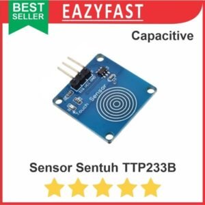 Saklar Sensor Sentuh TTP223B Touch Switch Button TTP 223B Self Locking