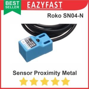 ROKO Proximity Sensor Metal Inductive Switch Detector Logam