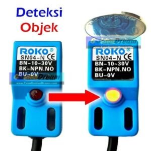 ROKO Proximity Sensor Metal Inductive Switch Detector Logam - Image 4
