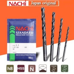 Mata Bor Besi Baja Nachi 12mm 12 mm Original Japan HSS Steel Drill - Image 2