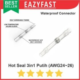 Hot Seal Putih Waterproof Wire Connector Heat Shrink Heatshrink Timah