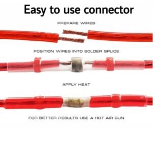 Hot Seal Kuning Waterproof Wire Connector Heat Shrink Heatshrink Timah - Image 3