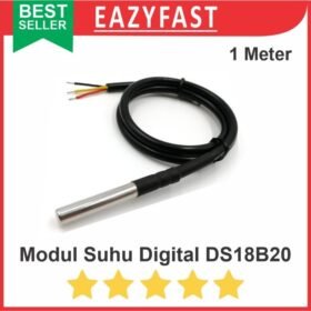 DS18B20 Sensor Suhu Arduino Anti Air Waterproof Temperature Digital