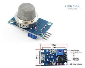 Modul Sensor Gas Racun Hazardous Air Qualilty MQ-135 Detector Arduino - Image 2