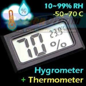 Hygrometer + Thermometer LCD Digital Sensor Kelembaban Suhu Humidity - Image 4