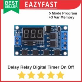 Delay Relay Timer Digital On Off Cycle Loop Continues Trigger Program