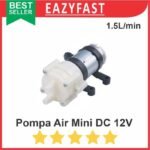Pompa Air Mini High Pressure Water Pump 12v DC Akuarium Aquarium Ikan