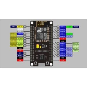 NodeMCU v2 Amica LUA WiFi CP2102 ESP8266 ESP12 IoT Internet Module - Image 3