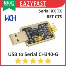 Modul USB to Serial TTL Converter CH340G CH340 CH 340 G Gold UART RTS RST CTS RX TX Adapter Arduino RS232 RS 232 Module
