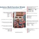 Arduino Uno Shield Learning Training Trainer Kit Basic Module Belajar - Image 3