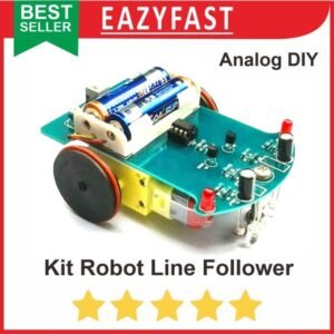 DIY RAKIT CAR TRACKING TRACING LINE / ROBOT MOBIL LINE FOLLOWER ANALOG