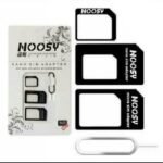 Noosy Nano Micro Mini SIM Card Pin Ejector HP Adapter Converter 4in1 - Image 2