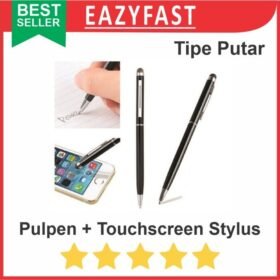 Pulpen 2in1 Stylus Tab Pen Touchscreen Capacitive Tablet Android iPad