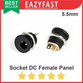 Socket DC Female Panel Mount Case Power Plug In Jack Betina Plastik
