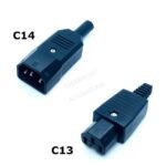 Steker AC UPS CPU PC C13 IEC Connector Power Female Socket Soket Jack - Image 2