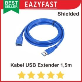 Kabel USB 3 3.0 Extender Extension 1.5 meter 1.5m Shileded Cable