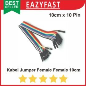 Kabel Jumper Cable Dupont 10 cm x 10 female female Arduino Breadboard
