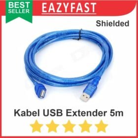 Kabel USB Extender Extension 5 meter 5m 5 m Shileded USB 2.0 Cable