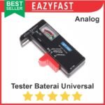 Alat Cek Kapasitas Baterai Battery Tester Voltmeter Analog AA AAA