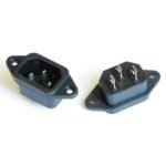 Socket Kabel Power AC 3 Lubang Pin PSU Komputer PC CPU Male Cowo - Image 2