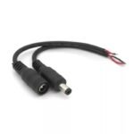 Kabel Power Socket DC Buntung Male Female 1 Pasang 5.5mm 2.1mm 20cm - Image 2