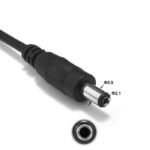 Kabel Power Socket DC Buntung Male Female 1 Pasang 5.5mm 2.1mm 20cm - Image 3