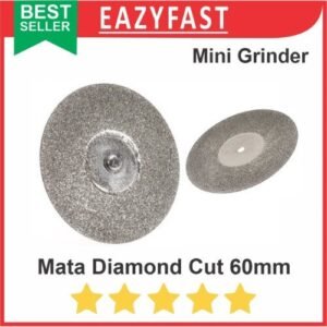 Mata Batu Diamond 60mm Gerinda Potong Mini Grinder Wheel Cutting Disc