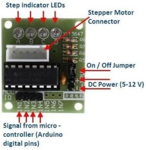 Stepper Motor + ULN2003 ULN 2003 Driver Board 5v 4 phase - Image 3