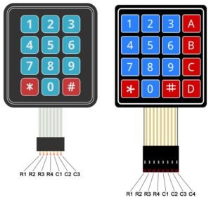 Keypad Numpad Membran 4x4 Arduino Pertamini - Image 3