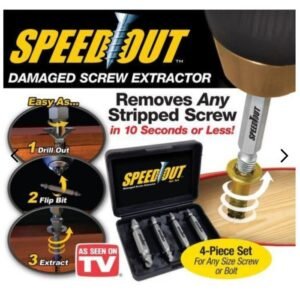 Alat Pembuka Cabut Copot Baut Rusak Screw Extractor Remover Speedout - Image 4