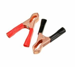 Capit Buaya Besar 9cm Aki Accu Motor Mobil Clip Jumper Jepit Kabel Set - Image 2