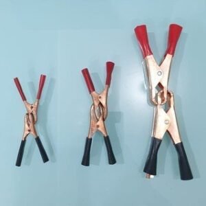 Capit Buaya Besar 9cm Aki Accu Motor Mobil Clip Jumper Jepit Kabel Set - Image 4