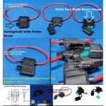 Kabel Holder Fuse Blade Besar Tancap 19mm Housing Dudukan Motor Mobil - Image 4