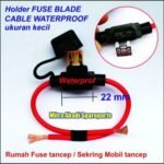Kabel Holder Fuse Blade Kecil Tancap 11mm Housing Dudukan Motor Mobil - Image 3